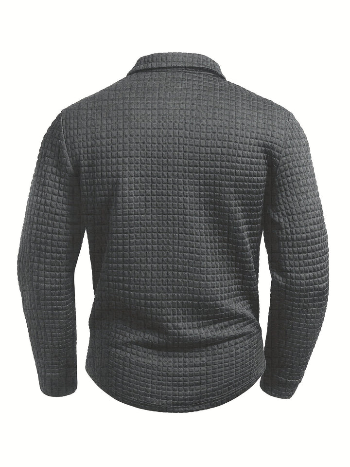 Juergen - Camicia Casual a Maniche Lunghe Con Bottoni