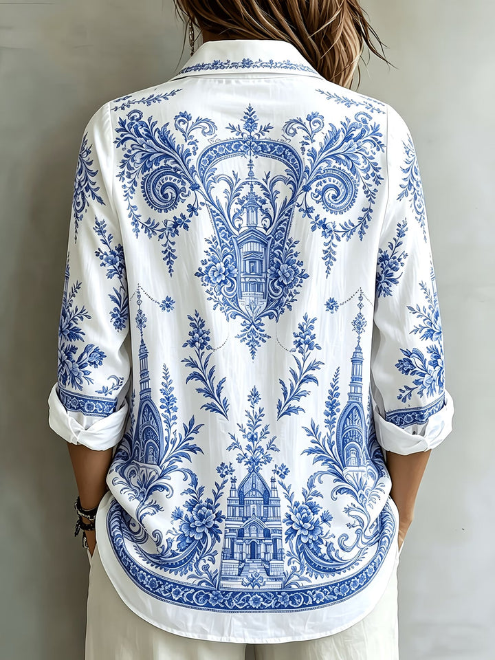 Aldana - Camicia a Maniche Lunghe Con Bottoni