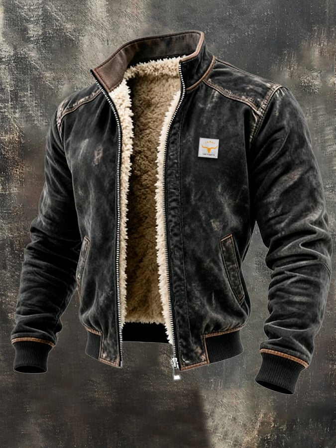 Marshawn - Giacca In Pelle Con Zip