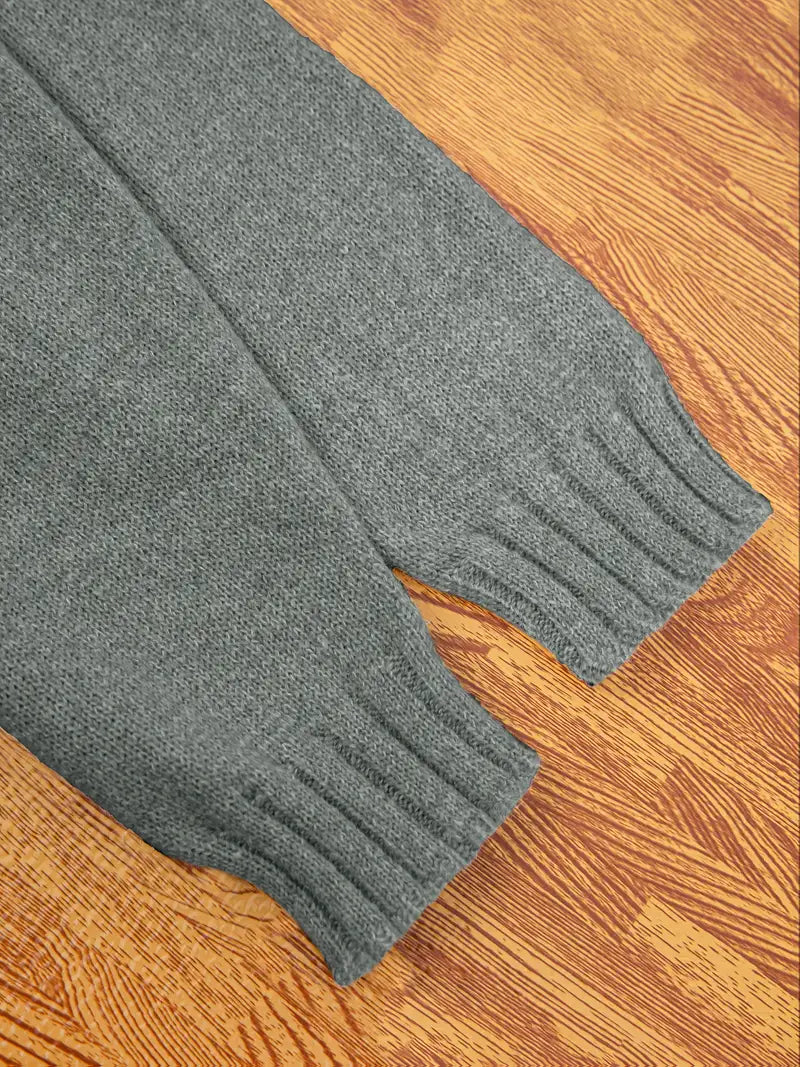 Natala - Maglione Lavorato a Maglia Con Tasca a Marsupio