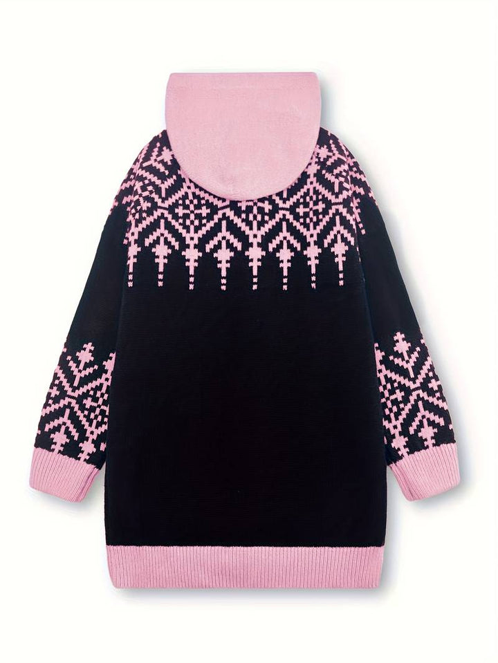 Hadassah - Elegante Cappotto Invernale Oversize in Tessuto