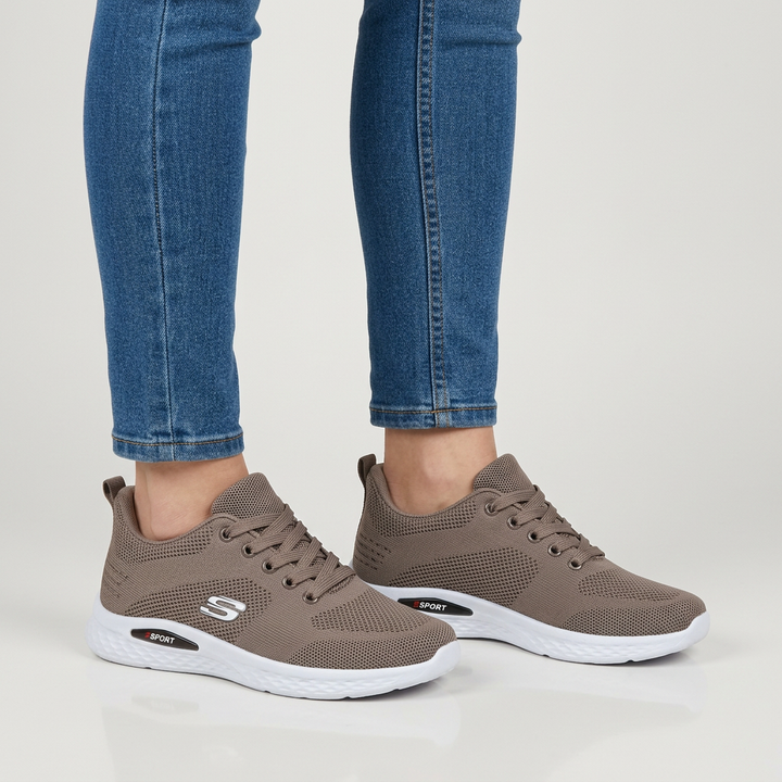 Alixia - Sneakers Comode Con Lacci