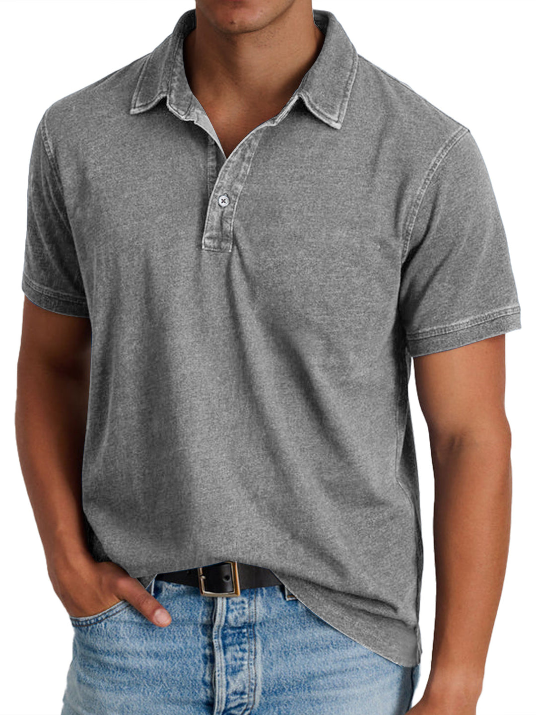 Isidro - Polo Camicia Con Colletto