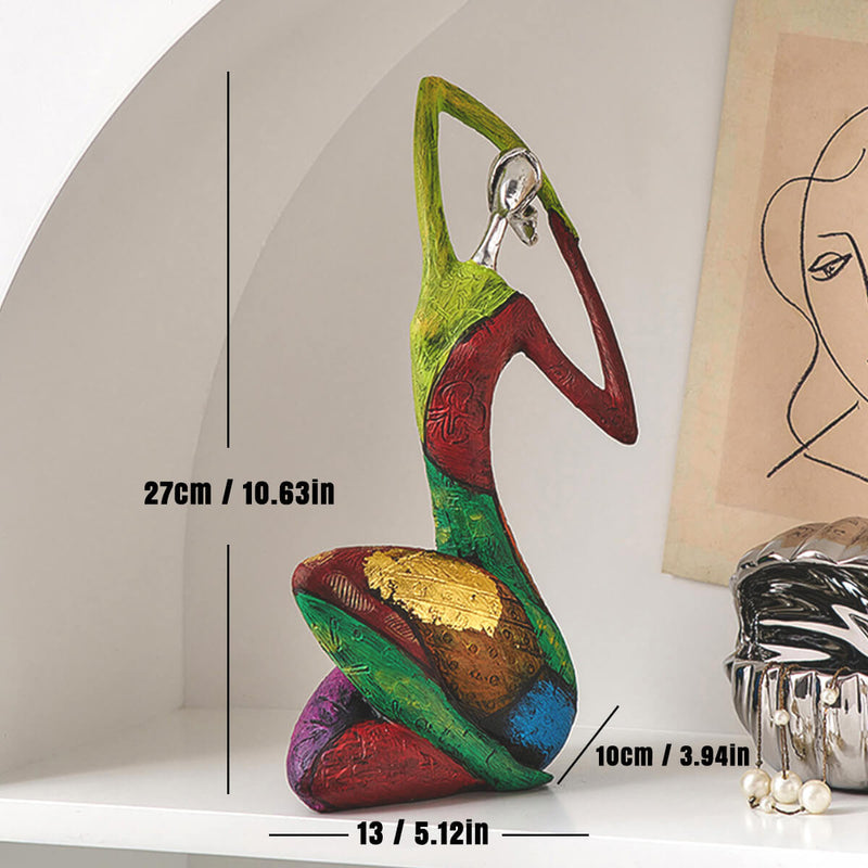 ArtMira - Statua Astratte Di Donne Colorate