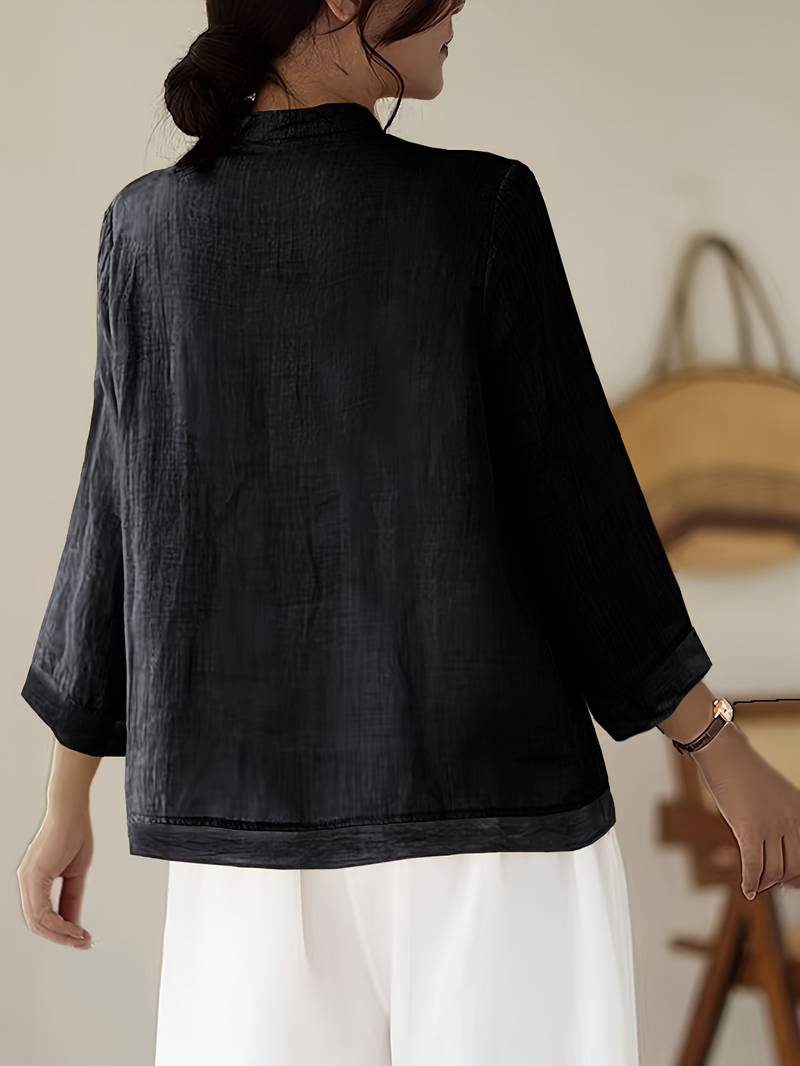 Sigal - Camicia Vintage Dalla Vestibilità Ampia Con progettazione Patchwork