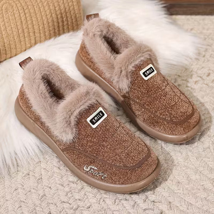 Nolani - Pantofole Invernali Alla Moda In Pelliccia Sintetica