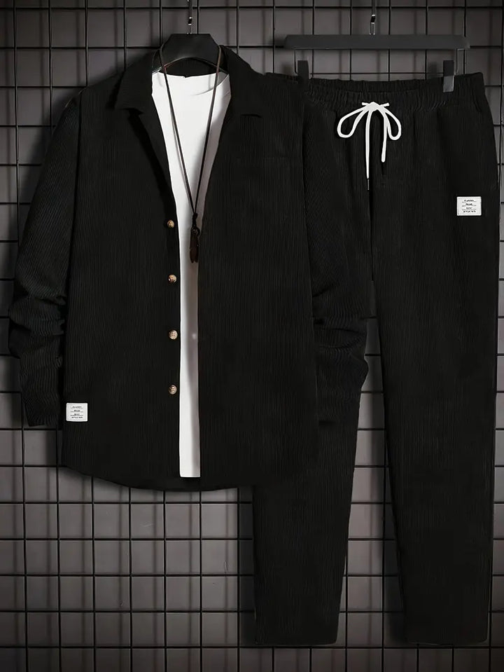 Podolak - Camicia Autunnale e Invernale a Maniche Lunghe Con Pantaloni Larghi