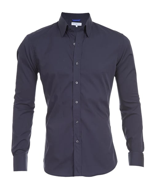 Ceferino - Camicia Disinvolto A Maniche Lunghe Con Bottoni