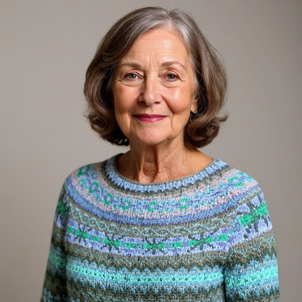 Raffaelaa - Maglione In Lana Lavorato a Mano