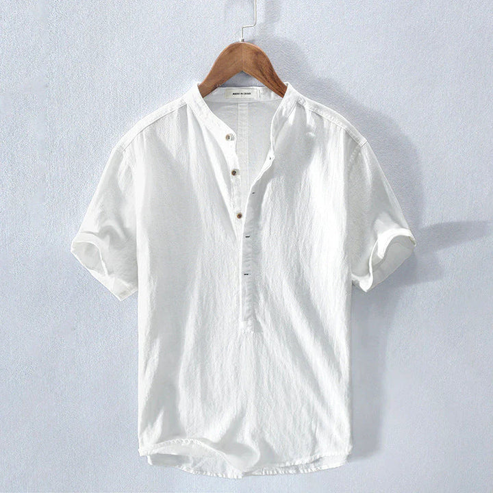 Zebulon - Camicia Casuale a Maniche Corte
