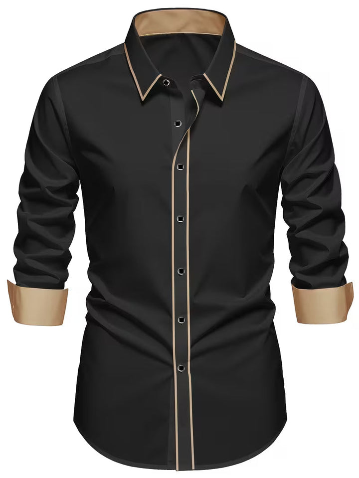 Daven - Camicia Business Vestibilità Slim Casuale