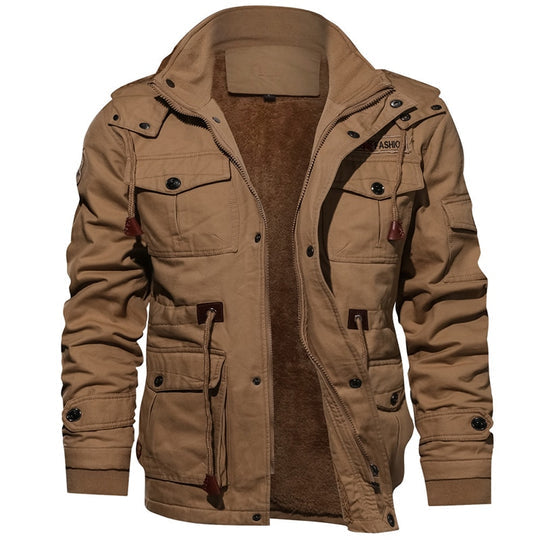 Hermann - Elegante Giacca Con Cappuccio