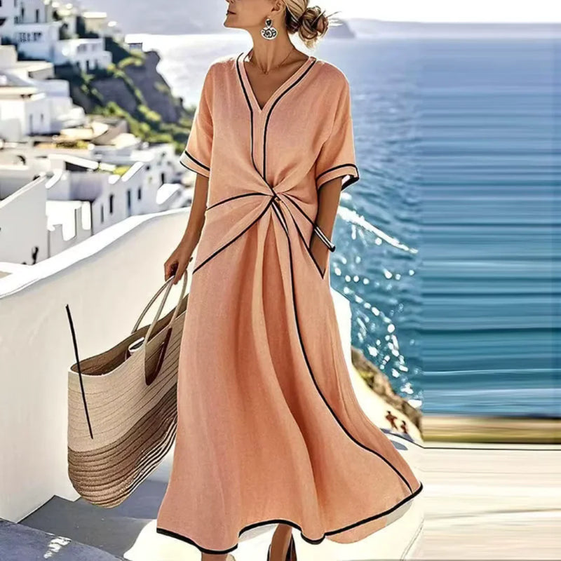 Rimgaile - Abito Elegante Con Vita Slanciata
