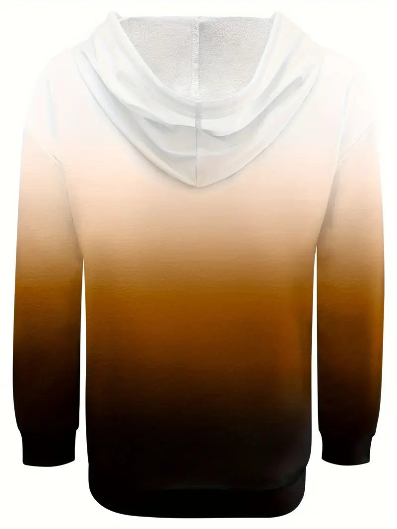 Areeqa - Felpa Con Cappuccio e Coulisse Con Sfumature Di Colore