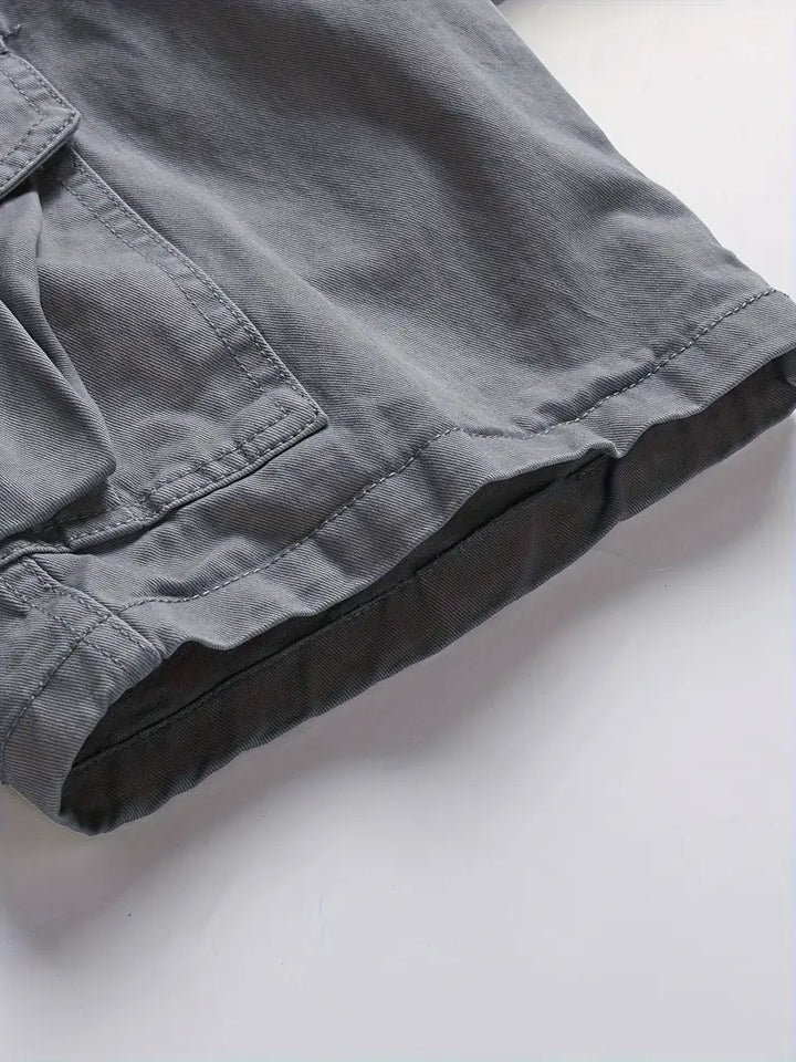 Mauro - Pantaloncini Eleganti Con Tasche Multipli