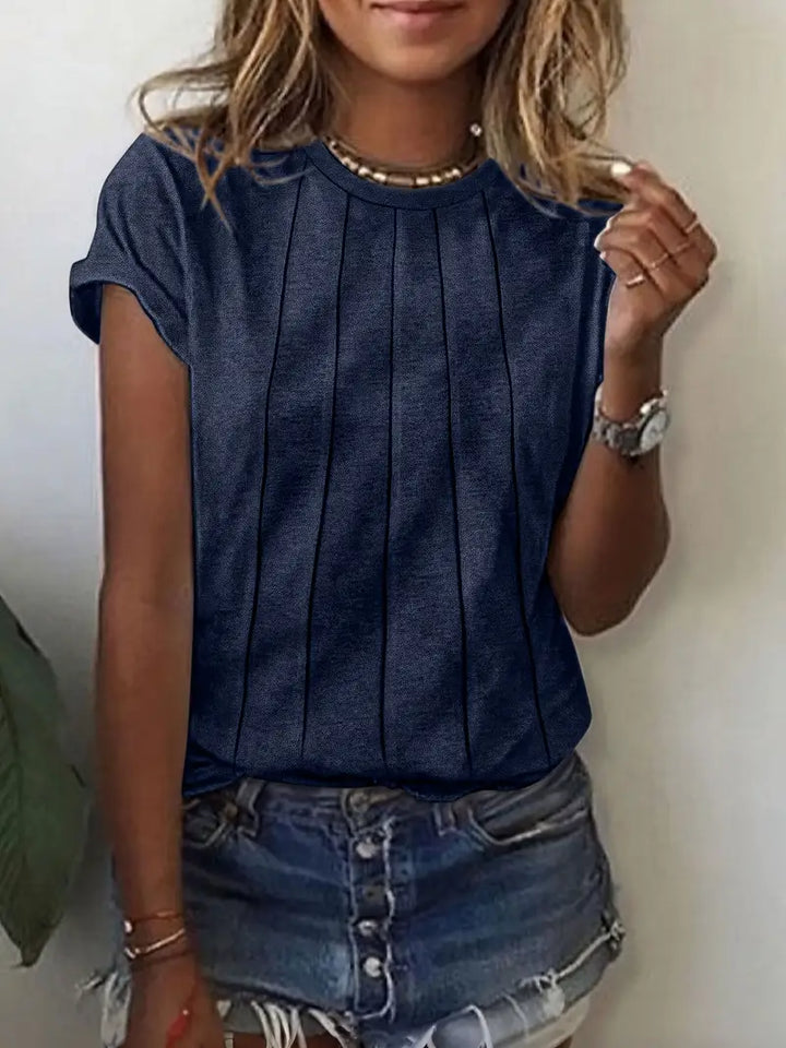 Vitaliya - Maglietta Casuale A Maniche Corte