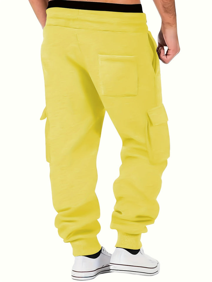 Daan - Pantaloni Jogger Cargo Con Tasche Multiplo
