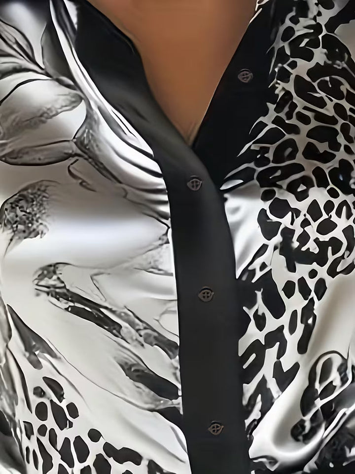 Nephthys - Camicia a Maniche lunghe con Bottoni