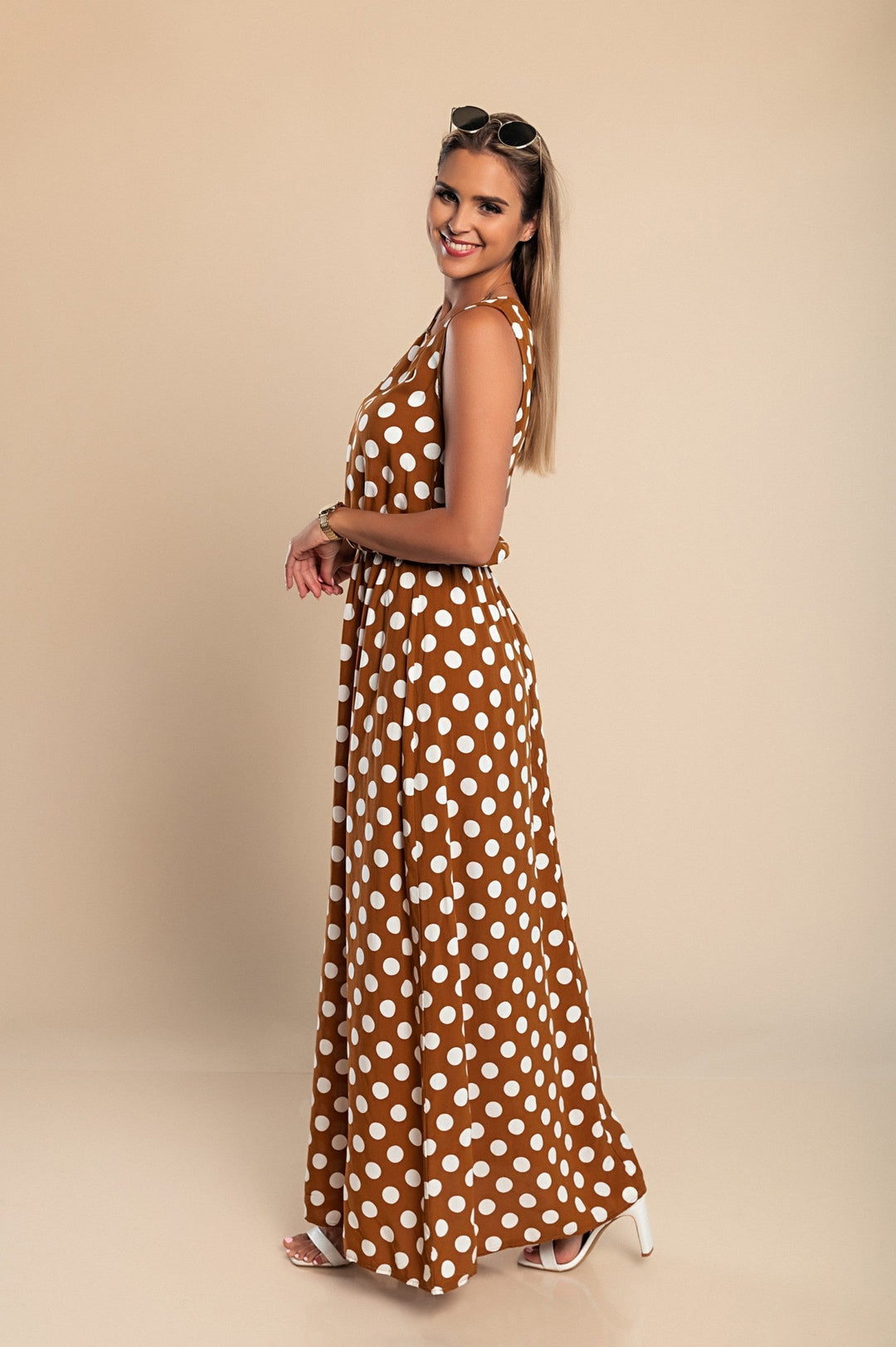 Lyna - Maxi Abito a Pois