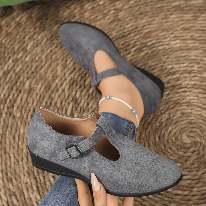 Nannie - Comodi Mocassini Ortopedici Con Fibbia