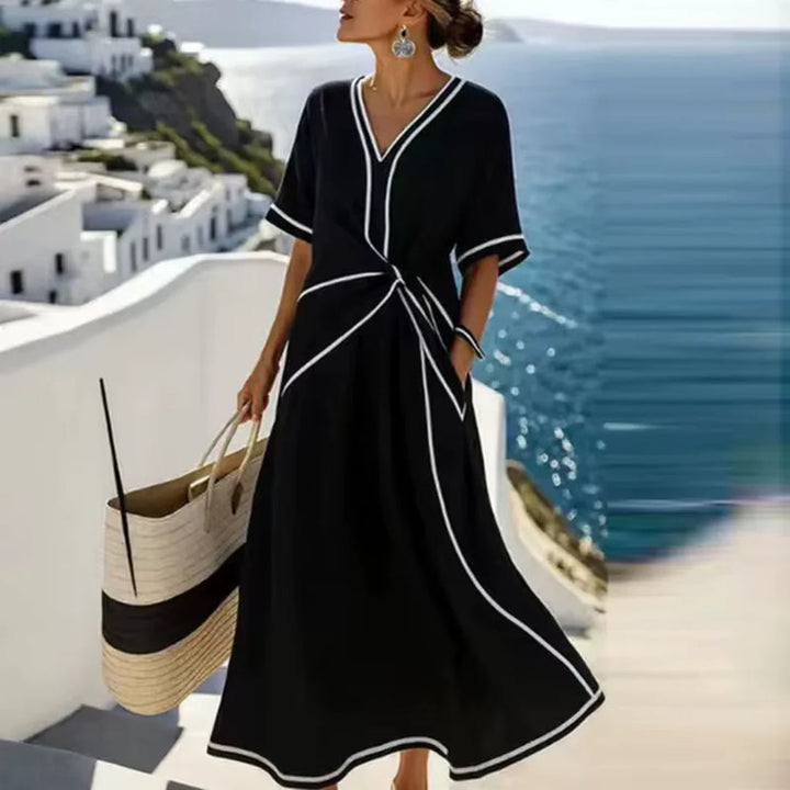 Rimgaile - Abito Elegante Con Vita Slanciata