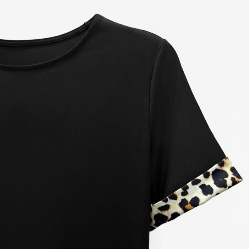 Leoza - Abito Vintage Con Stampa Leopardata