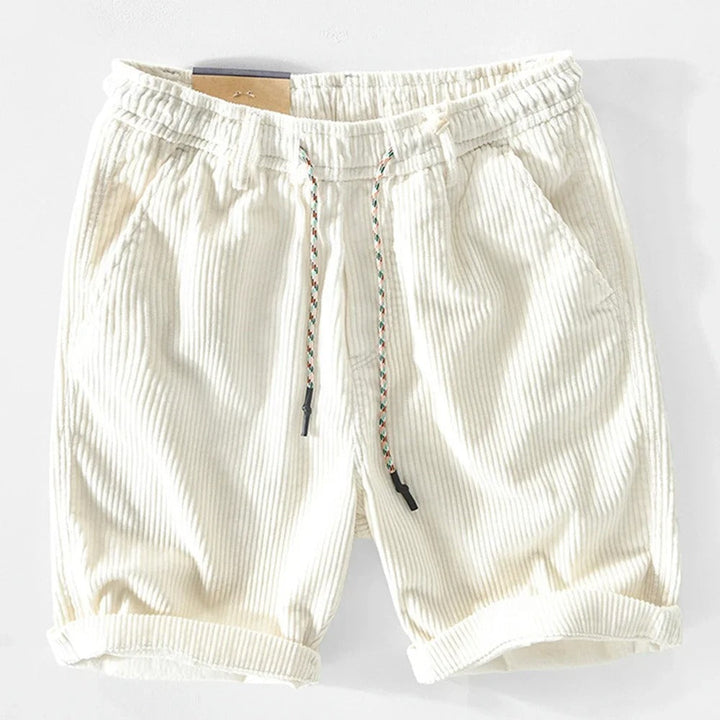 Anneliis - Pantaloncini In Velluto a Coste Con Elastico In Vita
