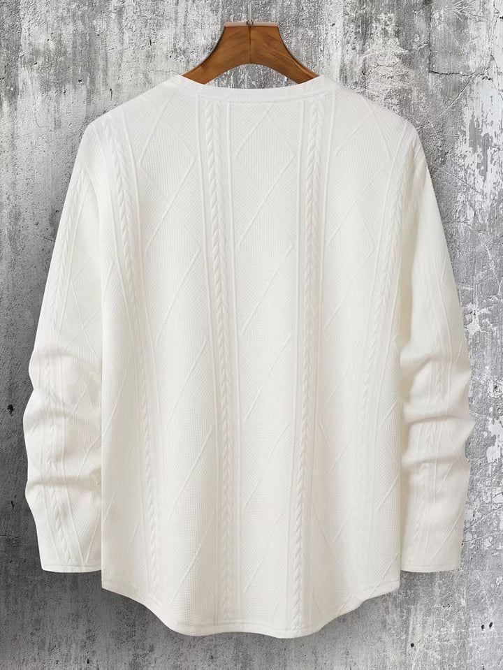 Pauleta - Felpa Casual a Maniche Lunghe Con Collo Rotondo
