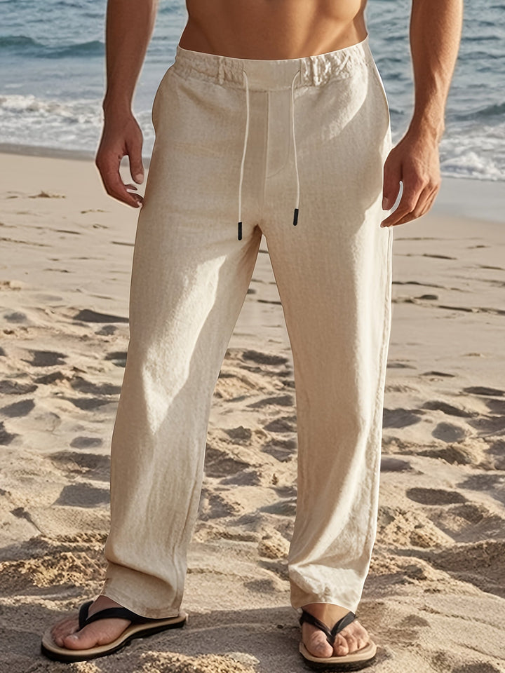 Erikas - Comodi Pantaloni Di Lino
