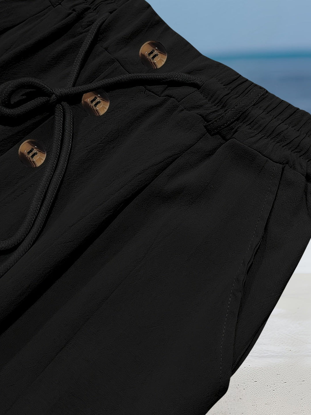 Aznar - Casual Lino Elastico Pantaloni
