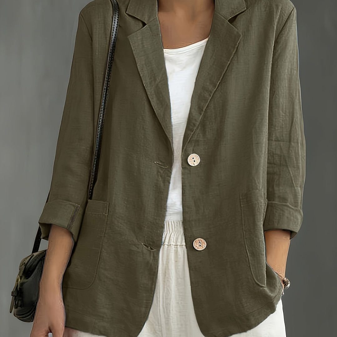 Jayde - Elegante Blazer in Cotone