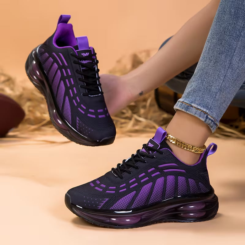 Nasyma - Sneakers Con Inserti Sfumati e Suola Spessa