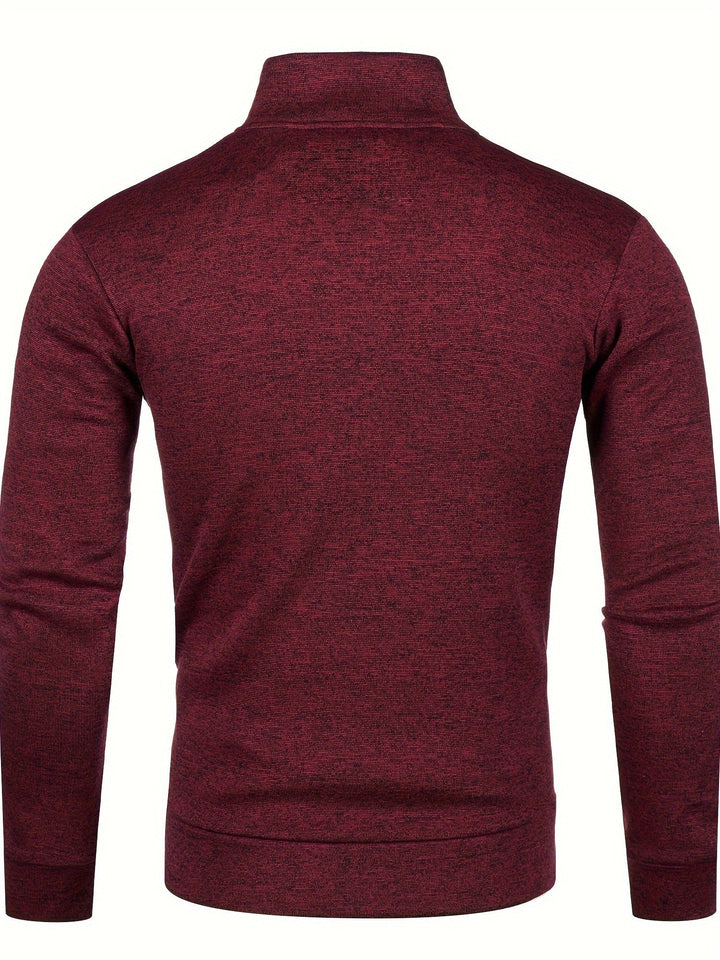 Grzegorz - Giacca In Maglia a Maniche Lunghe Con Zip