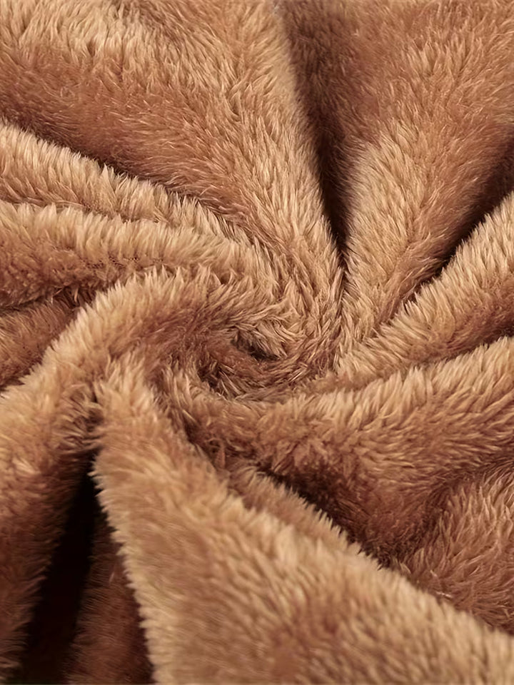 Kerrik - Giacca a Quadri Con Revers E Fodera in Peluche