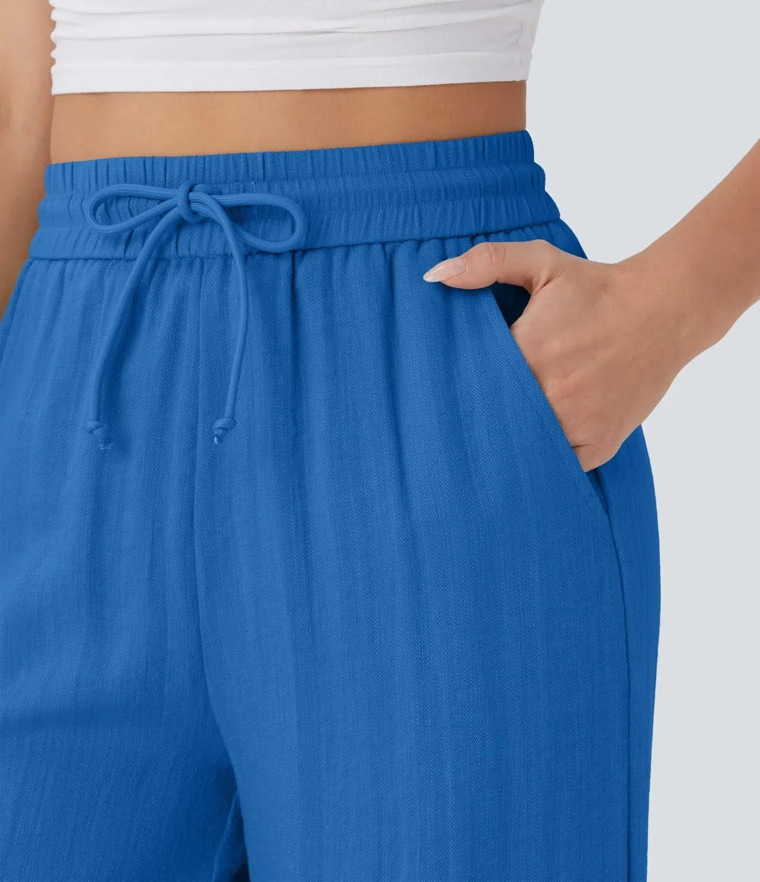 Zafeiria - Pantaloni Di Lino Eleganti