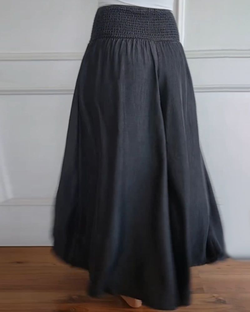 Ignacia - Pantalone Confortevole Con Vita Elastica