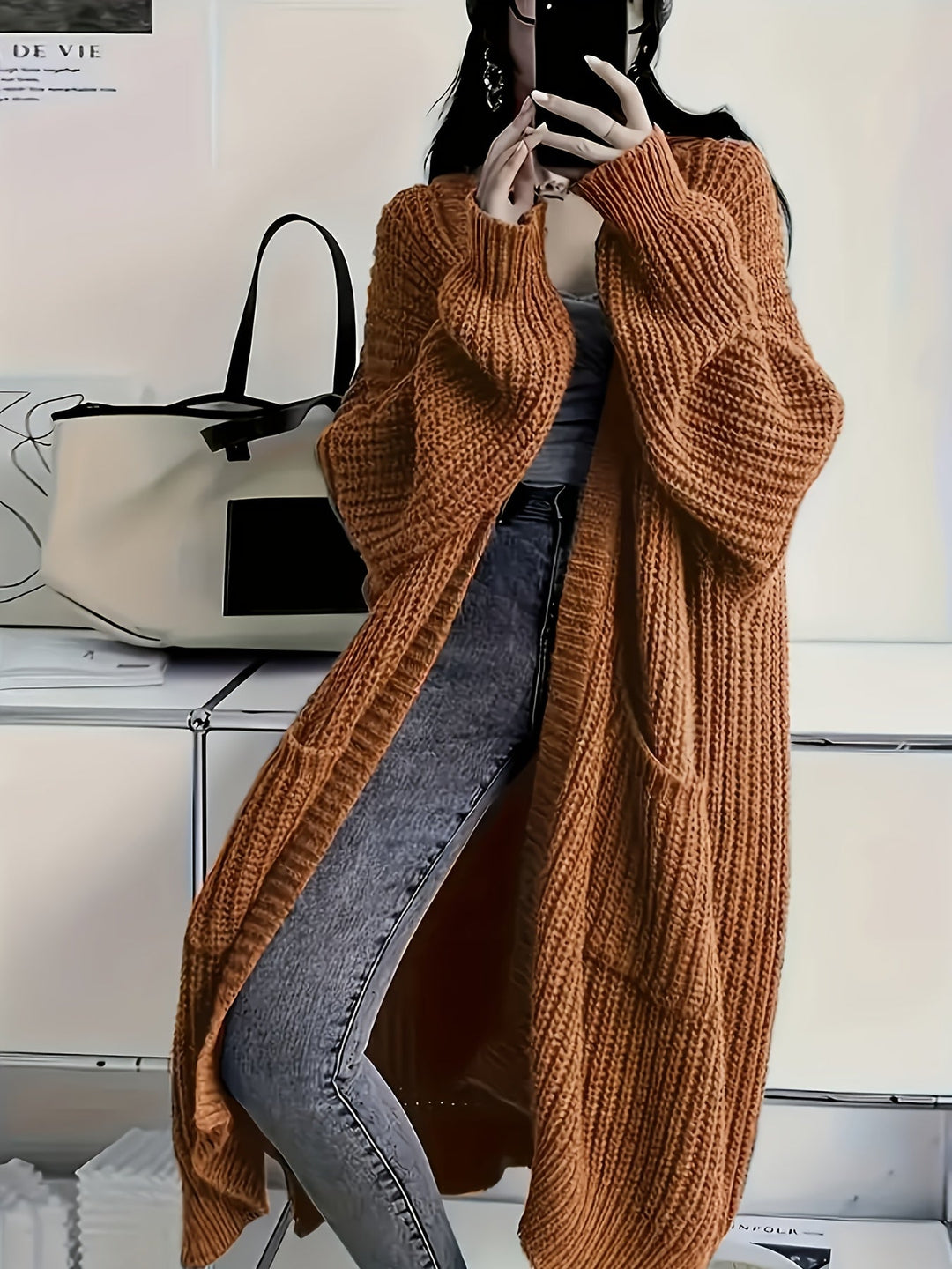 Franziska - Cardigan Maniche Lunghe