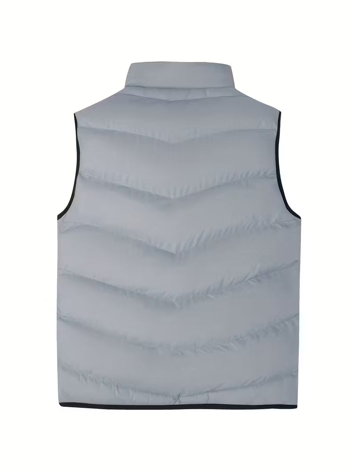 Amaury - Gilet Imbottito Informale Con Zip
