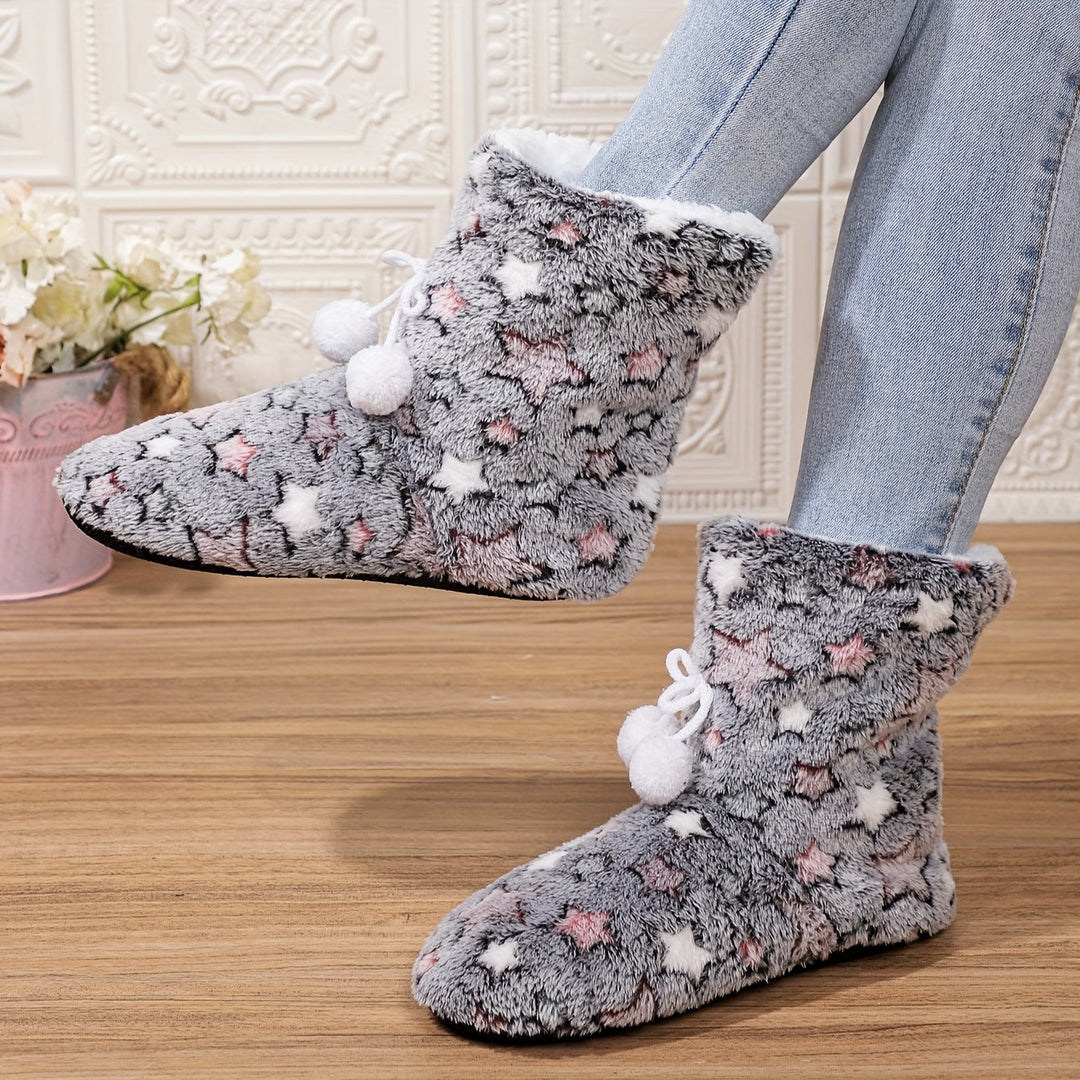 Deryan - Scarpe Invernali Comode E Dalla Forma Avvolgente