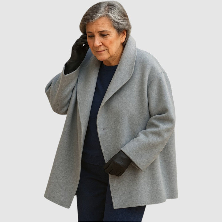 Plesette - Cappotto In Lana Cashmere Giacca a Vento