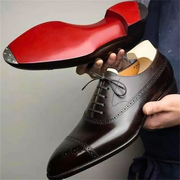 Zydan - Scarpe Casual Stringate In Pelle