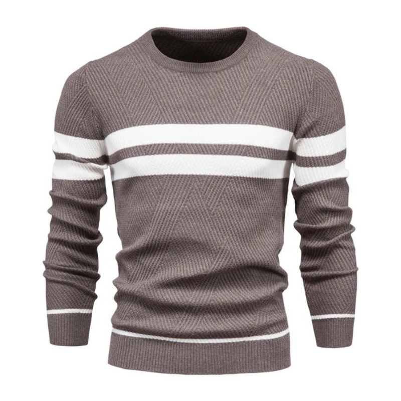 Arminas - Maglione Lavorato a Maglia a Maniche Lunghe