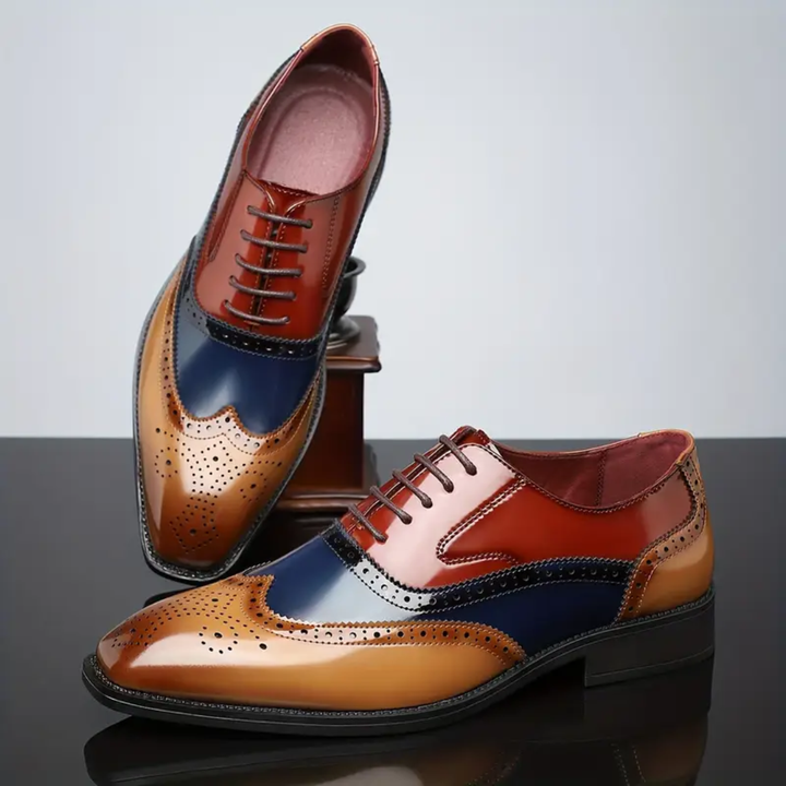 Shimon - Scarpe Oxford In Pelle