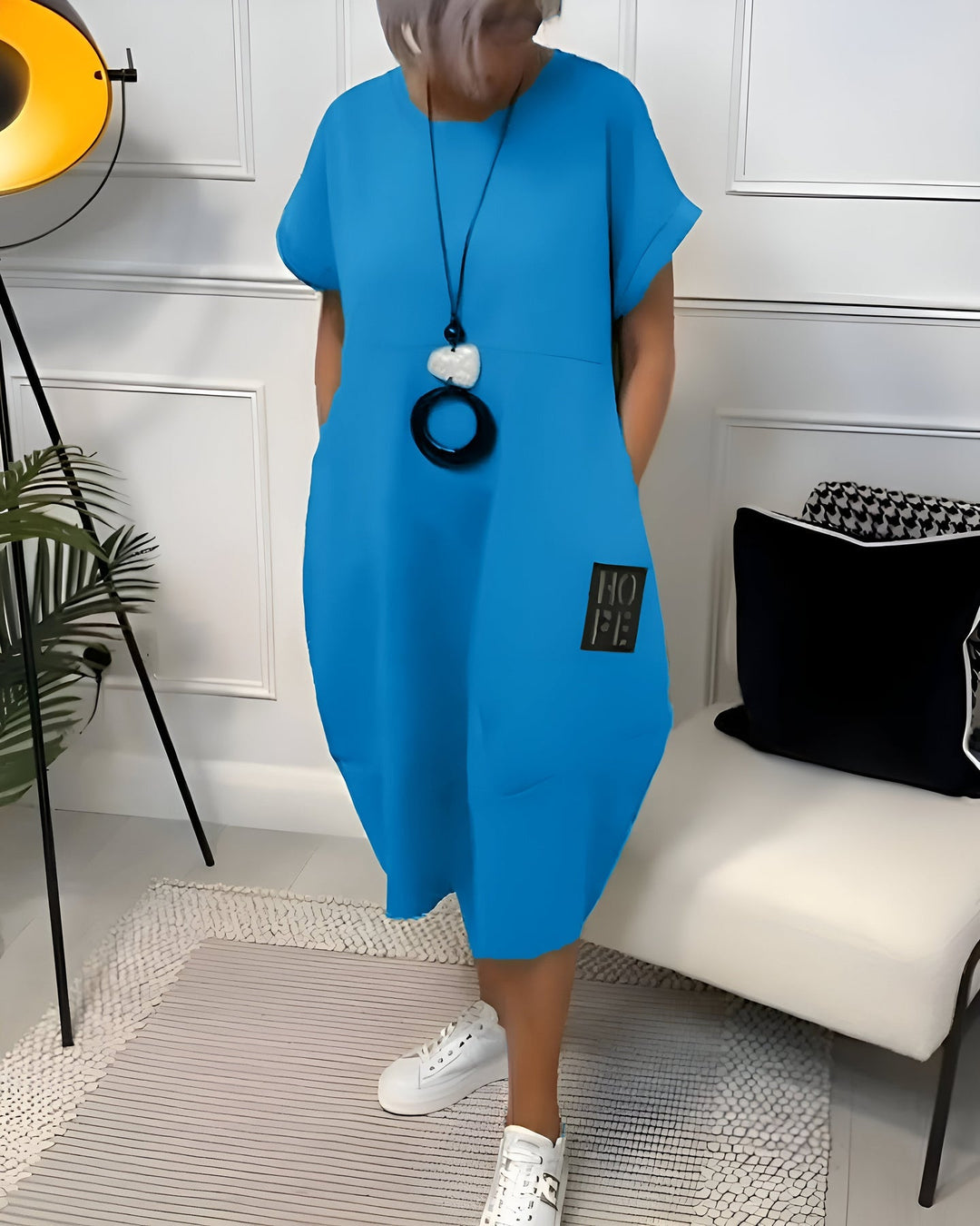 Jocelyn - Abito Casuale Con Tasche e Confort