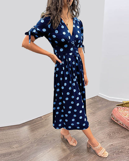 Janis - Abito Elegante Con Scollo A V