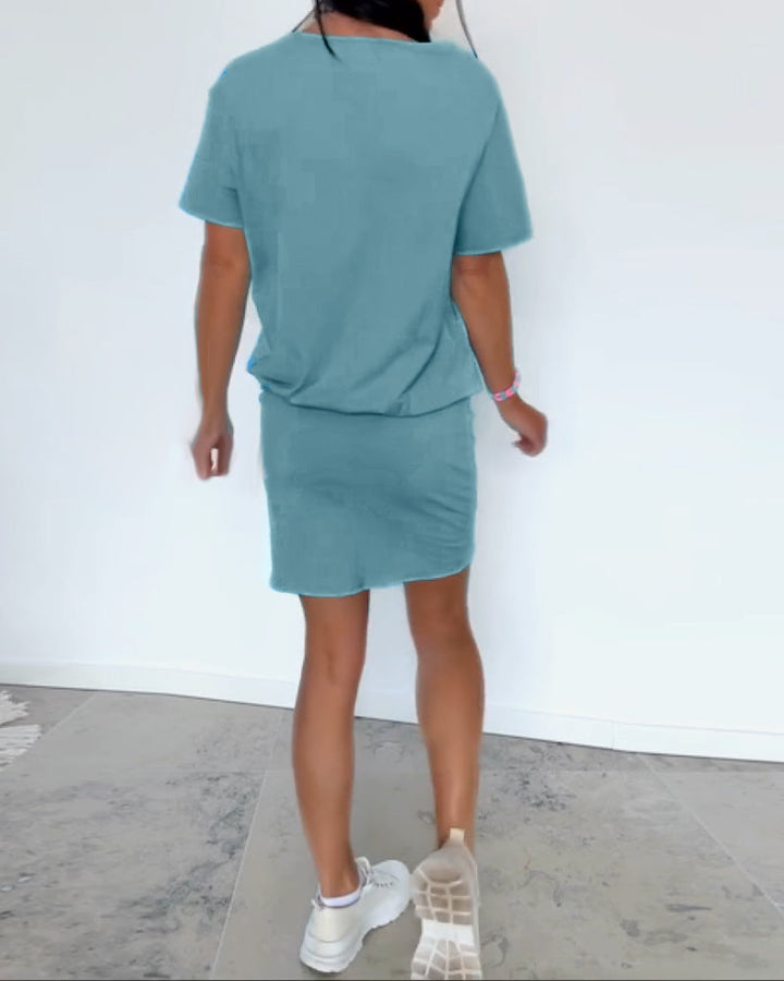 Ulrika - Mini Abito a Maniche Corte