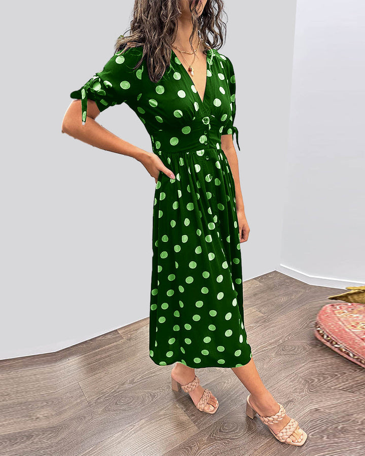 Janis - Abito Elegante Con Scollo A V