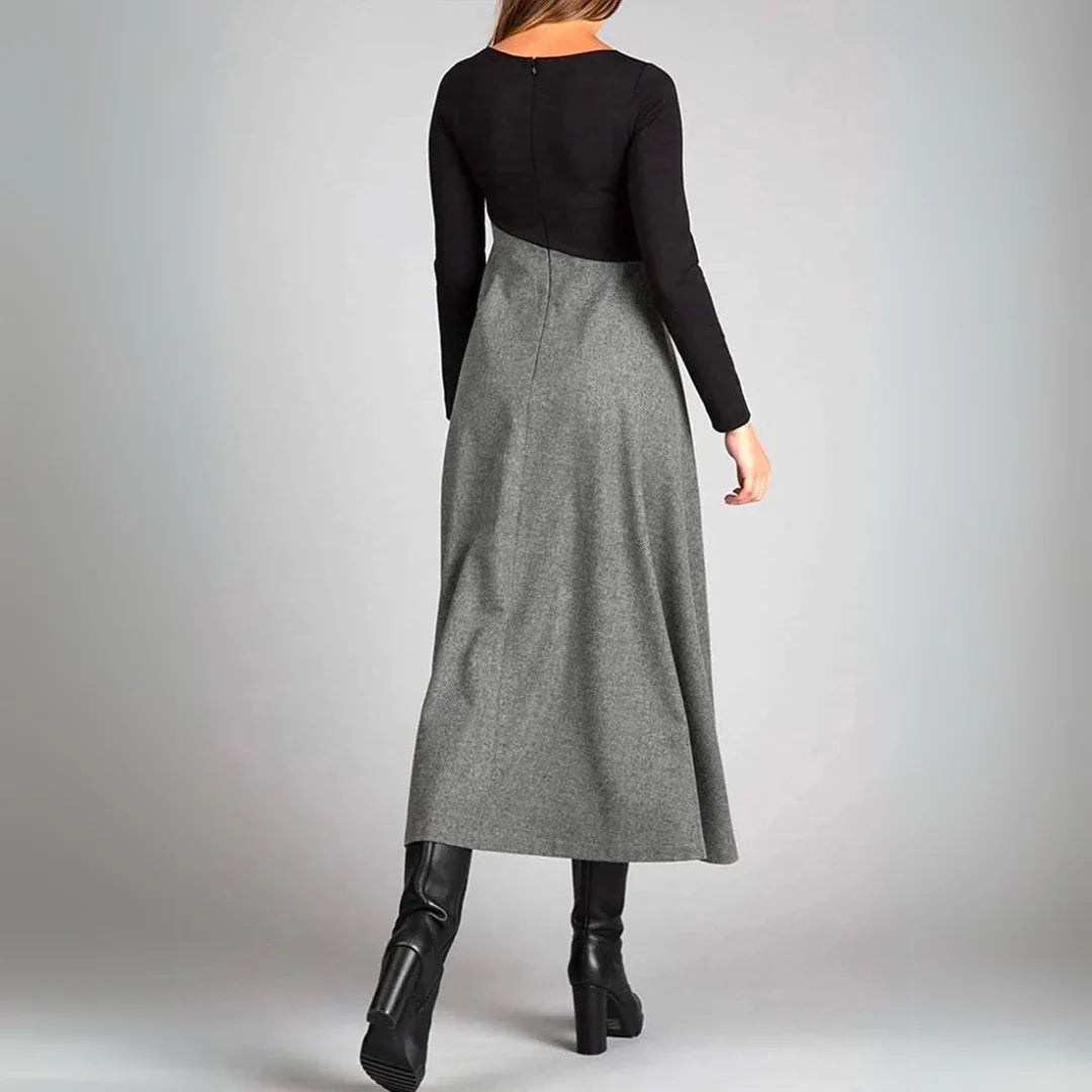 Anabel - Abito Elegante Con Maniche Lunghe