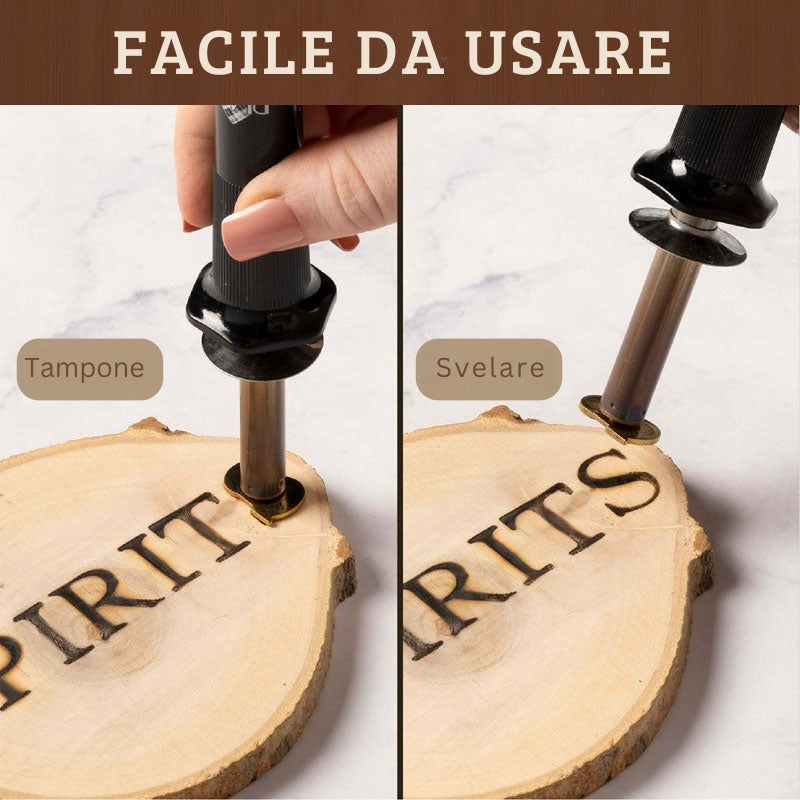 BurnCraft - Legno Fai da te Bruciatura e Set da Intaglio