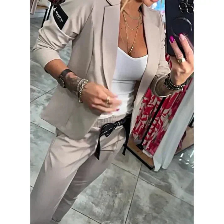 Jocelyne - Elégant Completo Giacca Pantaloni